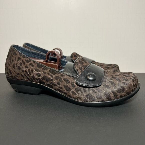 Womens DANSKO Olena Calf Hair Slip On Flats / Size 7.5-8 / EU 38 - Picture 1 of 8